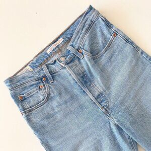 Levi's Ribcage Crop Flare (mid-wash)